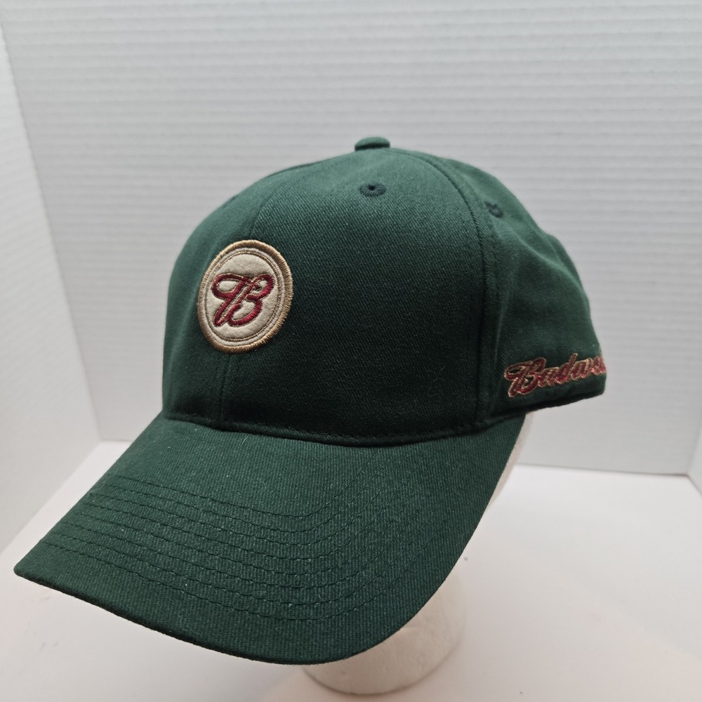 vintage 1990s green Budweiser baseball cap Infinity Headwear Htf Rare One Size